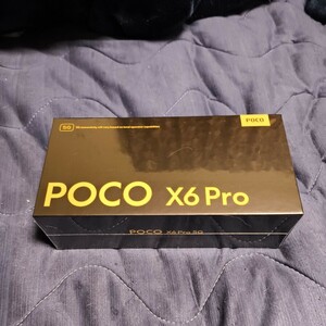 【新品未開封品】Xiaomi POCO X6 Pro 5G Yellow 12GB/512GB 大容量 グローバル版