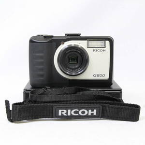 ☆良品☆ RICOH リコー G800 防水・防塵・業務用デジタルカメラ 建設 医療 現場 使用感少 動作確認済 -10℃ 2402-K0323②K(NT)