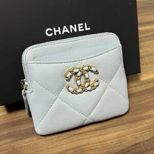 ★美品 32番台★シャネル CHANEL19 ディズヌフ 財布 コインケース コインパース 小銭入れ ミニ財布 ディズヌフ