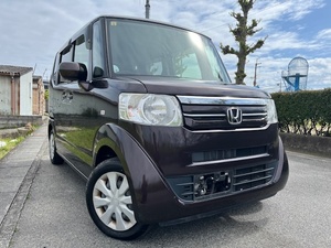 ☆後期 6万㎞台 超美車☆H28年式　N-BOX　アレルクリーンシート　スマートキー×２　Kenwoodナビ　TV,DVD　GWも即日納車対応可能です！