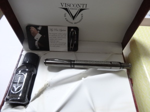 VISCONTI METOROPOLIS ガンメタル　万年筆M