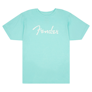 Fender Spaghetti Logo T-Shirt Daphne Blue S Tシャツ 半袖