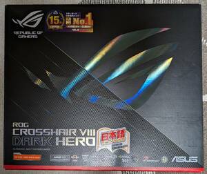 【ASUS】【マザーボード】ROG Crosshair VIII Dark Hero X570 AM4 ATX -ジャンク-