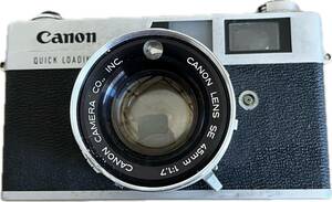 Canon キャノン Canonet 17 キャノネット17 QUICK LOADING フィルムカメラ 空シャッターOK 現状品
