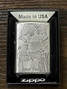 zippo 今日から俺は!! シルバー アニメ 2面刻印 2022年製 west forest 三橋貴志 伊藤真司 ケース 保証書