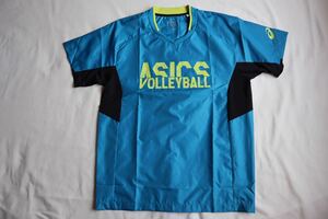 【新品】 アシックス ASICS バレーボール 半袖Tシャツ ウオームアップショートスリーブトップ XWW627 ユニL