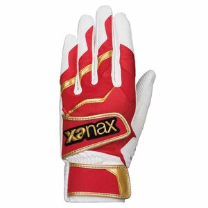 969226-XANAX/バッティンググローブ バッテ 野球手袋 両手/S