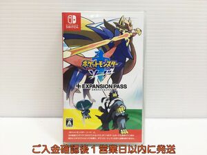 【1円】Switch ポケットモンスター ソード + エキスパンションパス ゲームソフト 状態良好 1A0002-003mk/G1