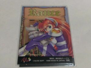 1.ALICEソフト　RANCE 　ランス　トレーディングカード　初版 　SATELLA 美品　2F3A