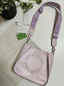 ★未使用ステラマッカートニー ショルダーバッグ Stella McCartney 紫　パープル　LILAC ライラック　ミニクロスボディ　MINI CROSSBODY