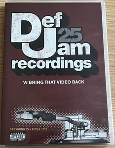 ★ 永久保存盤 HIP HOP/R＆B ＤＶＤ 『 Def Jam 25: Vj Bring That Video Back 』 輸入盤 Ll Cool J Ne-Yo 他 ★ 希少！人気！