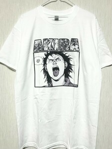 AKIRA Tシャツ 黒色 アキラ サイズL アニメ 90s ムービー 映画 black movie tee 半袖 送料無料 邦画 希少