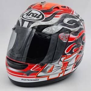 ARAI RX-7 RR5 HAGA SBK アライ RX7RRV ハガSBK 芳賀 Mサイズ (57-58cm) 