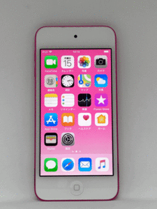【新品バッテリー交換済み】 Apple iPod touch 第6世代 32GB ピンク 中古品 【完動品 1円スタート】
