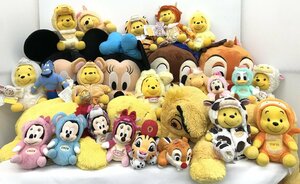 ディズニー公式グッズ ぬいぐるみ 大量セット ミッキー ミニー チップとデール トイストーリー 人気キャラクター 大中小まとめて 人形 中古