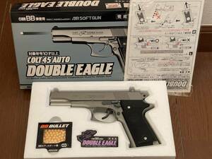 東京マルイ　ダブルイーグル　DOUBLE EAGLE　COLT 45 AUTO　エアガン　10歳以上　動作確認品　ジャンク扱い