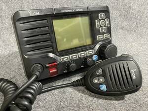 【船舶用国際VHF無線機】通電確認済 I-COM アイコム VHF 無線機 IC-M506 MARINE 船舶用国際VHFトランシーバー