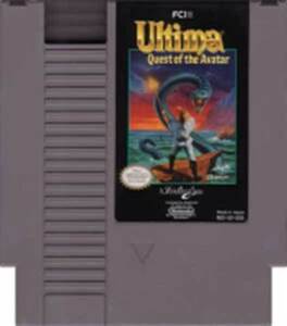 ★送料無料★北米版★ ファミコン ウルティマクエスト Ultima Quest Of The Avatar NES