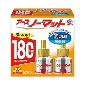 アース製薬　アース　ノーマット　取替えボトル　180日用　2本　10箱セット　送料無料