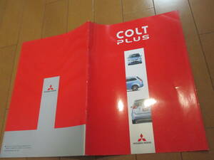 庫35919　カタログ ■三菱●コルト　プラス　COLT　ＰＬＵＳ●2004.10　発行●40　ページ