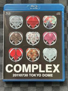 ★未開封品★【入手困難】COMPLEX コンプレックス 20110730 TOKYO DOME 日本一心 布袋寅泰 吉川晃司 ローソン完全受注限定品 1Blu-ray+2CD