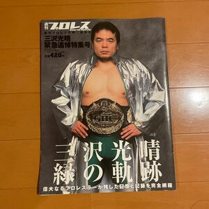 週刊プロレス　別冊　三沢光晴緊急追悼特集号