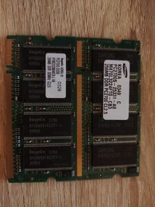 SAMSUNG PC-2700S-25331-A0 256MB HYNIX PC2700S-25330 256MBメモリ*2枚⇒512MBセット