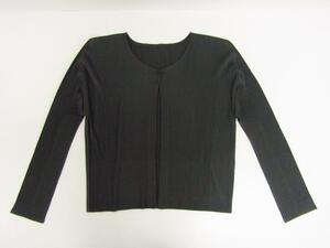 PLEATS PLEASE プリーツプリーズ カーディガン PP13-F0263 ISSEY MIYAKE サイズ：3 レディース ◆FL972