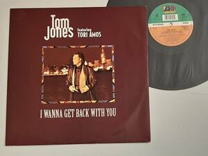 【UK盤】Tom Jones / I Wanna Get Back With You feat. Tori Amos/Situation(2Mix)/I Don