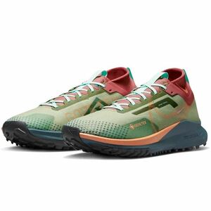 NIKE REACT PEGASUS TRAIL 4 GTX DJ7926-300/29cm 防水加工のGORE-TEXレイヤーが足をさらりとした状態にキープ