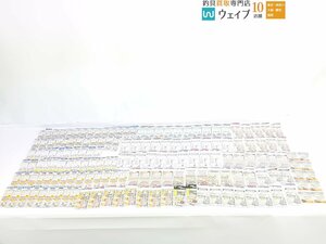 ガマカツ カワハギ仕掛 ハリス止め 直結式 3本船仕掛 波止 船 平打ち フック 寄集ビーズ かわはぎ など 計160点 未使用品