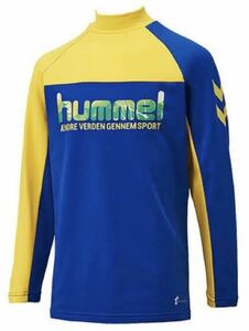 送料無料 新品 hummel ジュニアL/Sあったかストレッチプラシャツ 150