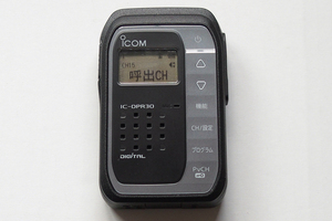 デジタル簡易無線機 アイコム（ICOM） IC-DPR30 ブラック 　（付属品欠品無し）（廃止届済み）