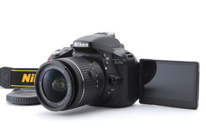 Nikon ニコン D5300 レンズキット 新品SD32GB付き ショット数9829回