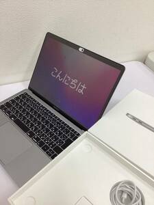 2020　MacBook Air M1ノートパソコン Apple 初期化済　箱付き　充放電回数16回　最大容量100％　256GB　A2337/EMC3598　♯16467