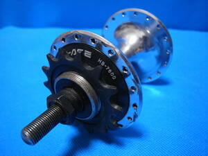 ★中古メンテ済み品★シマノ デュラエース DURA-ACE トラックハブ HB-7600★NJS★片歯タイプ★DURA-ACE 14T付き♪