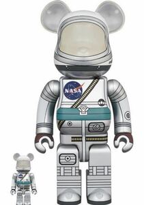 MEDICOM TOY BE@RBRICK PROJECT MERCURY ASTRONAUT 100％ & 400％ メディコムトイ ベアブリック NASA 宇宙飛行士 スペースシャトル