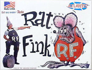 アトランティスモデル【RAT FINK】ラット・フィンク (旧レベル復刻) プラモデル / ED ROTH エド・ロス