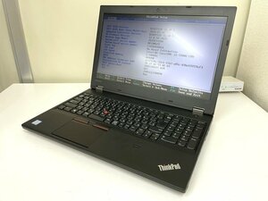 【UEFI起動確認済み／中古】ThinkPad L570 【20J9-S37S00】 (Core i5-7200U, RAM4GB, HDD無し[OS無し]) ★本体＋ACアダプタ　⑤