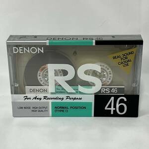 DENON RS 46 オーディオカセットテープ ノーマル　デノン　未開封