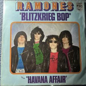Ramones/Blitzkrieg Bop 電撃バップ フランスオリジナル盤 パンク天国