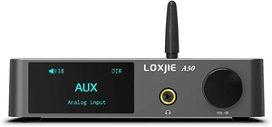 A30 パワーアンプ HI-FI ステレオ デジタルアンプ DAC ヘッドホンアンプ 一体「MA12070」アンプIC搭載/EQ・高低音調節可能/Bluetoo