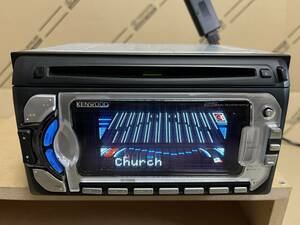 ★ KENWOOD Bluetooth仕様 Spotifyなど再生可 DPX-5025M CD&MD★DSP スペアナ チャーチ 残響音