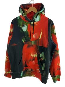 Supreme◆19AW/The Velvet Underground Nico Hoodedパーカー/M/コットン/RED/総柄