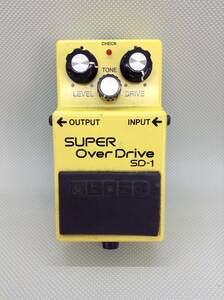 OK6193☆BOSS ボス SUPER OverDrive スーパーオーバードライブ エファクター SD-1 ギター用 中古