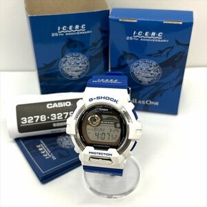 CASIO カシオ Gショック GWX-8903K-7JR イルクジ2016 アイサーチ ジャパン25th メンズ タフソーラー腕時計 ホワイト×ブルー 箱/保 極美品