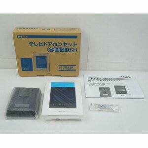 1円【未使用】 アイホン/テレビドアホンセット(録画機能付)/JS-12E/67