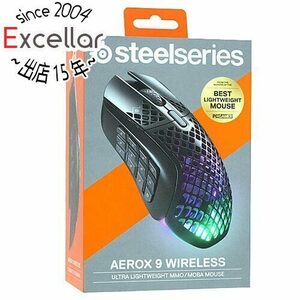 SteelSeries ゲーミングマウス Aerox 9 Wireless 62618 [管理:1000028066]