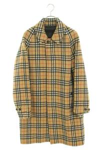 バーバリー Burberry サイズ:48 ノヴァチェックウールステンカラーコート 中古 BS99