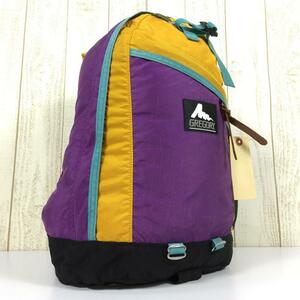 グレゴリー クラシック デイパック CLASSIC DAYPACK 26L パープル×オレンジ×ターコイズ シルバータグ 旧タグ アメリカ製 バックパ